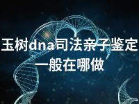 玉树dna司法亲子鉴定一般在哪做