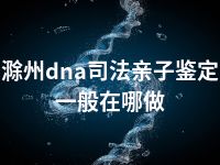 滁州dna司法亲子鉴定一般在哪做