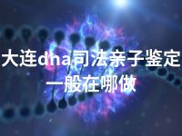 大连dna司法亲子鉴定一般在哪做