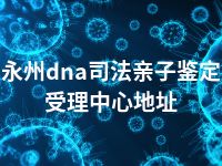 永州dna司法亲子鉴定受理中心地址