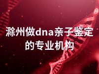 滁州做dna亲子鉴定的专业机构