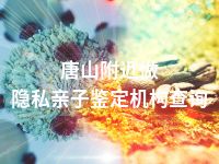 唐山附近做隐私亲子鉴定机构查询