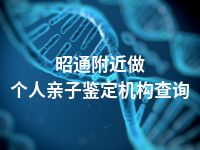 昭通附近做个人亲子鉴定机构查询