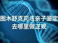 图木舒克司法亲子鉴定去哪里做正规