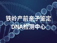 铁岭产前亲子鉴定DNA检测中心