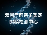 双河产前亲子鉴定DNA检测中心