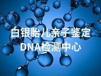 白银胎儿亲子鉴定DNA检测中心