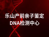 乐山产前亲子鉴定DNA检测中心