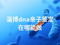 淄博dna亲子鉴定在哪能做