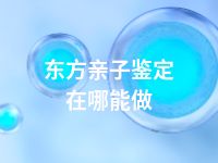 东方亲子鉴定在哪能做