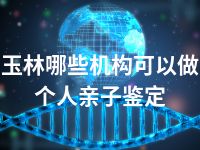 玉林哪些机构可以做个人亲子鉴定