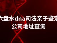 六盘水dna司法亲子鉴定公司地址查询