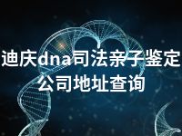 迪庆dna司法亲子鉴定公司地址查询