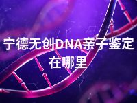 宁德无创DNA亲子鉴定在哪里