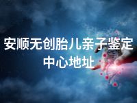 安顺无创胎儿亲子鉴定中心地址