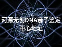 河源无创DNA亲子鉴定中心地址