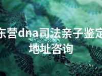 东营dna司法亲子鉴定地址咨询