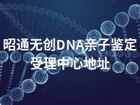 昭通无创DNA亲子鉴定受理中心地址