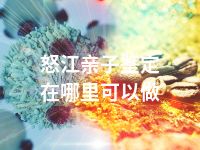 怒江亲子鉴定在哪里可以做