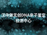 延安做无创DNA亲子鉴定要去哪里做