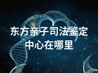 东方亲子司法鉴定中心在哪里