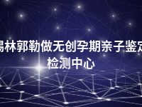 锡林郭勒做无创孕期亲子鉴定检测中心