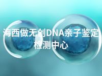 海西做无创DNA亲子鉴定检测中心