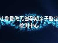 吐鲁番做无创孕期亲子鉴定检测中心