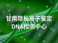 甘南隐私亲子鉴定DNA检测中心