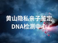 黄山隐私亲子鉴定DNA检测中心