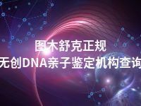 图木舒克正规无创DNA亲子鉴定机构查询