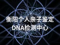 衡阳个人亲子鉴定DNA检测中心