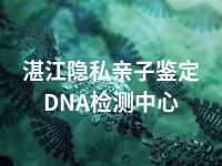 湛江隐私亲子鉴定DNA检测中心