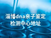 淄博dna亲子鉴定检测中心地址