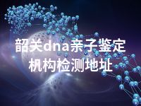 韶关dna亲子鉴定机构检测地址