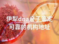 伊犁dna亲子鉴定可靠的机构地址