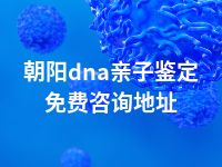 朝阳dna亲子鉴定免费咨询地址