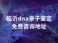 临沂dna亲子鉴定免费咨询地址