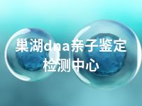 巢湖dna亲子鉴定检测中心