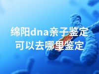 绵阳dna亲子鉴定可以去哪里鉴定