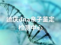 迪庆dna亲子鉴定检测中心