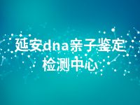 延安dna亲子鉴定检测中心