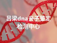 吕梁dna亲子鉴定检测中心