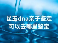 昆玉dna亲子鉴定可以去哪里鉴定