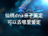 仙桃dna亲子鉴定可以去哪里鉴定