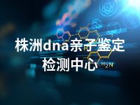 株洲dna亲子鉴定检测中心