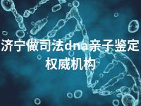 济宁做司法dna亲子鉴定权威机构