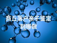 商丘落户亲子鉴定到哪做